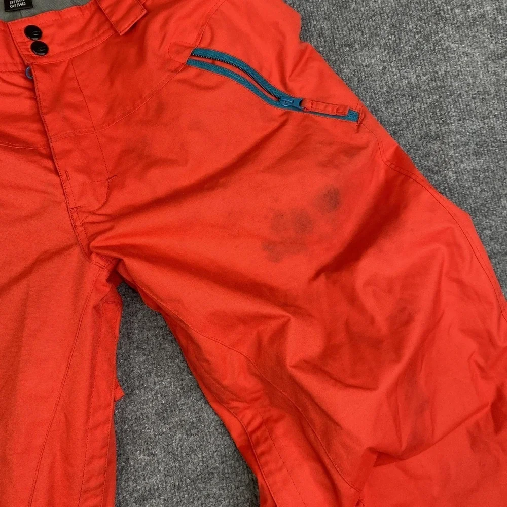 Oakley Snow Pants Mens Small Red Insulated Loose Fit Ski Snowboard Winter Warm